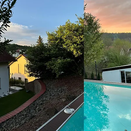 Luxus-familienvilla Mit Privatem Pool Und Xxl Whirlpool, Kamin, Grill & Blick In Weinberge Villa *