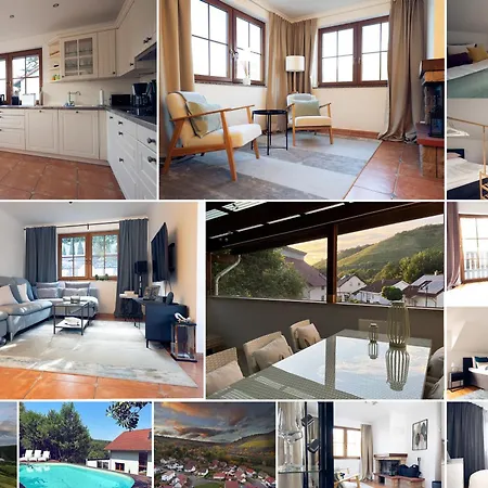 Luxus-familienvilla Mit Privatem Pool Und Xxl Whirlpool, Kamin, Grill & Blick In Weinberge Villa *