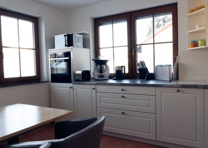 Villa Luxus-familienvilla Mit Privatem Pool Und Xxl Whirlpool, Kamin, Grill & Blick In Weinberge Bockenau