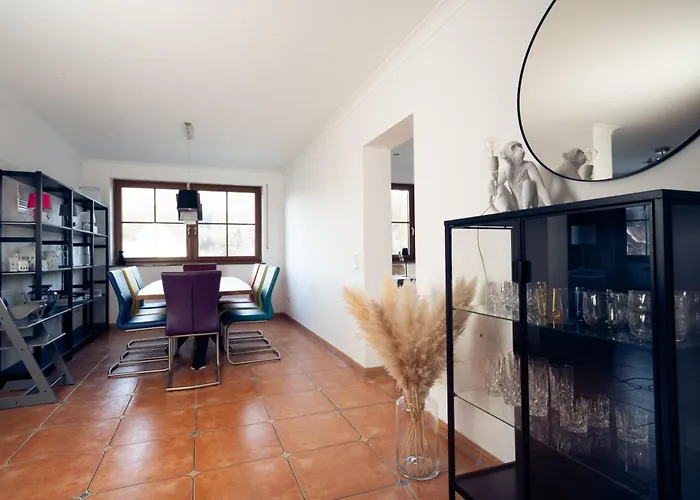 Luxus-familienvilla Mit Privatem Pool Und Xxl Whirlpool, Kamin, Grill & Blick In Weinberge Villa Bockenau