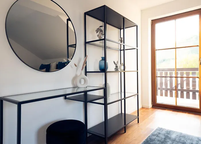 Villa Luxus-familienvilla Mit Privatem Pool Und Xxl Whirlpool, Kamin, Grill & Blick In Weinberge Bockenau