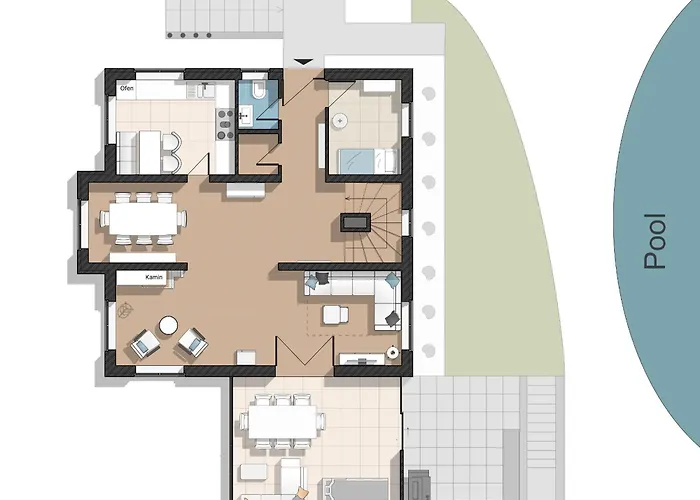 Luxus-familienvilla Mit Privatem Pool Und Xxl Whirlpool, Kamin, Grill & Blick In Weinberge Villa *