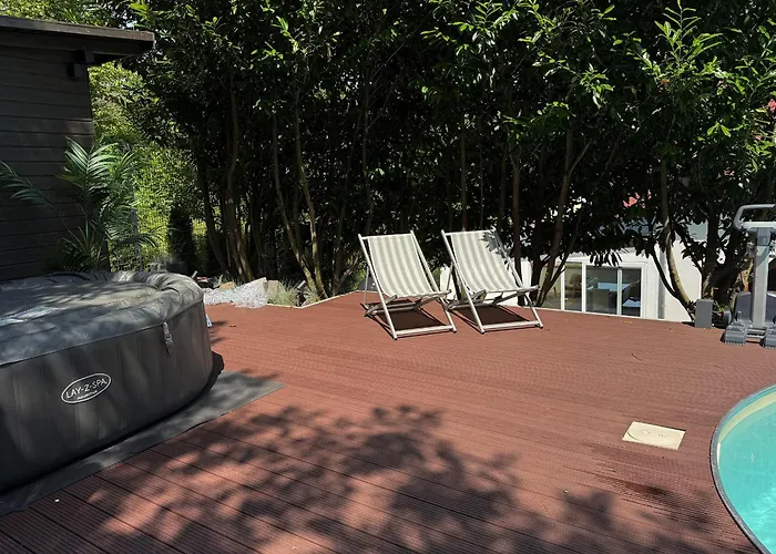 Luxus-familienvilla Mit Privatem Pool Und Xxl Whirlpool, Kamin, Grill & Blick In Weinberge Villa *